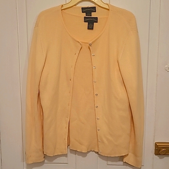 Charter Club Sweater/Undershirt Combo - Picture 1 of 10